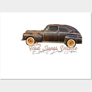 1948 Ford Super Deluxe Eight 2 Door Sedan Posters and Art